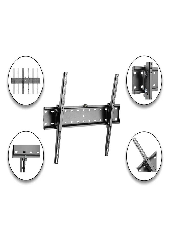 Skill Tech SH 64T Tilt TV Wall Mount for 37-75 Inch Screens, VESA 600x400, Wall Profile 68mm, Max Load 60kg – Black  - Image 3