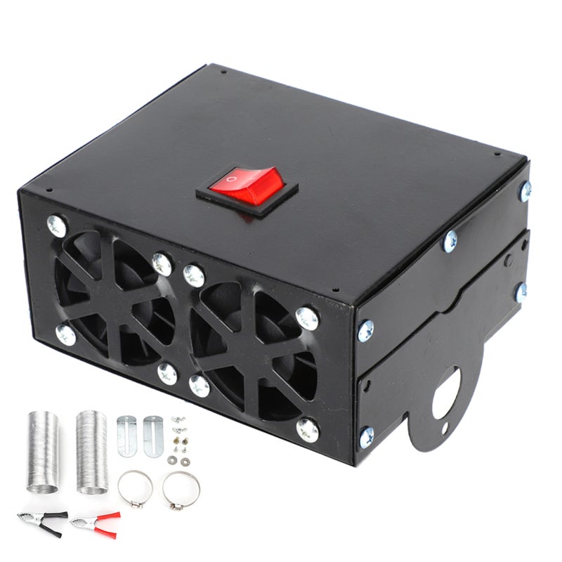 Car Heater Warmer Defroster Portable Demister Mute Fan Fast Heating 600W12V - Image 1
