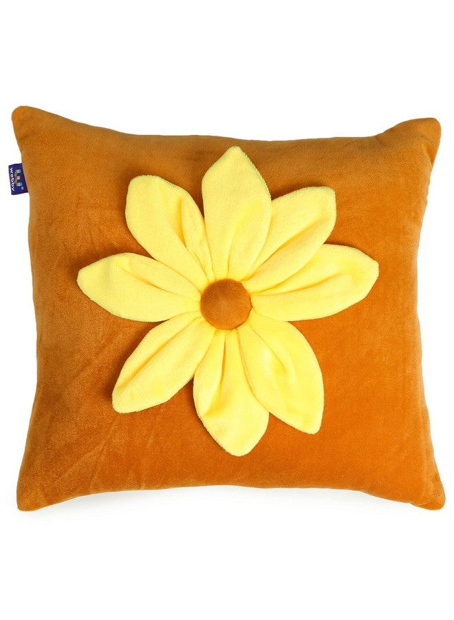 Webby Plush Flower Soft Toys Stuffed Toy for Kids, 35CM (Brown) - Image 1