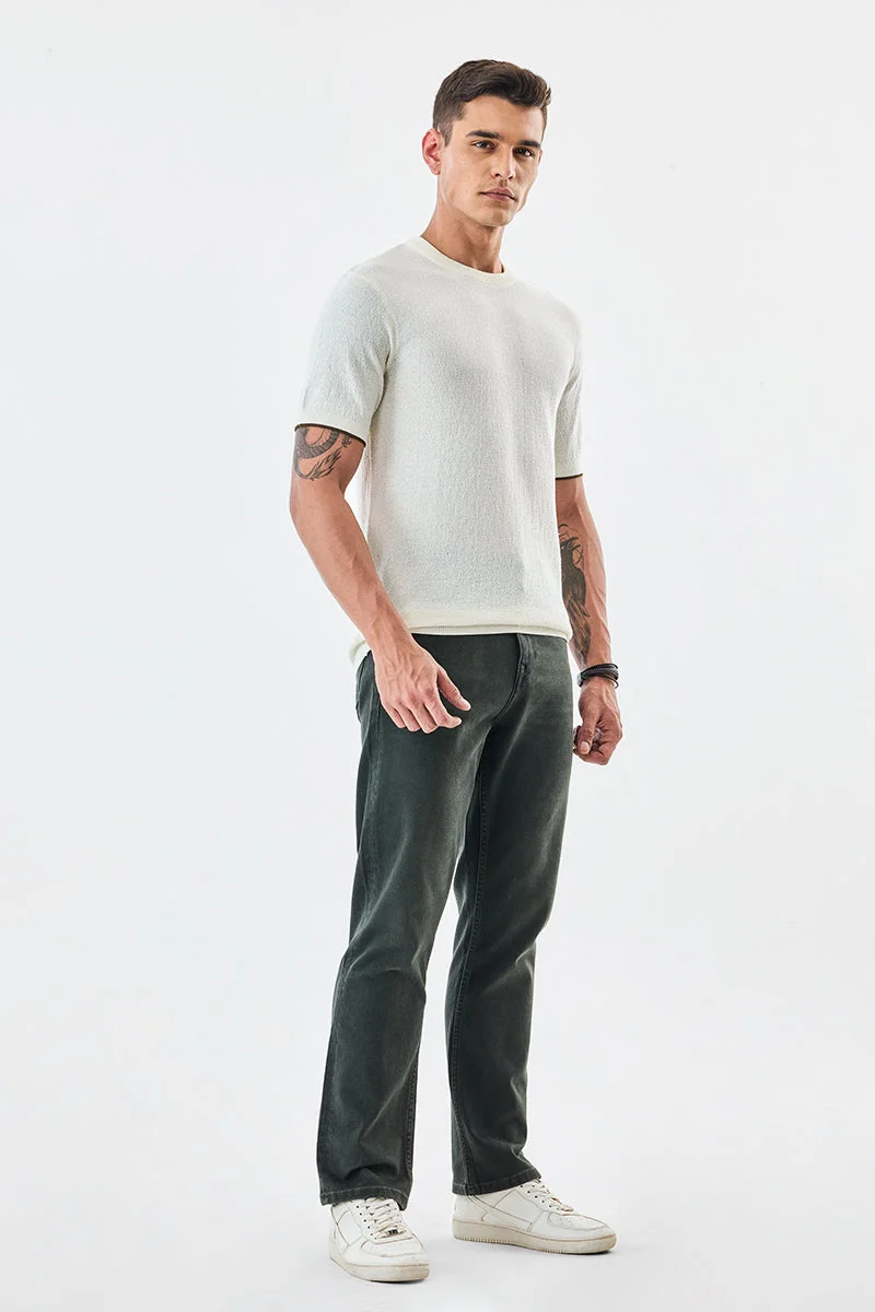 SNITCH Core Lab 100% Cotton Regular Fit T-Shirt