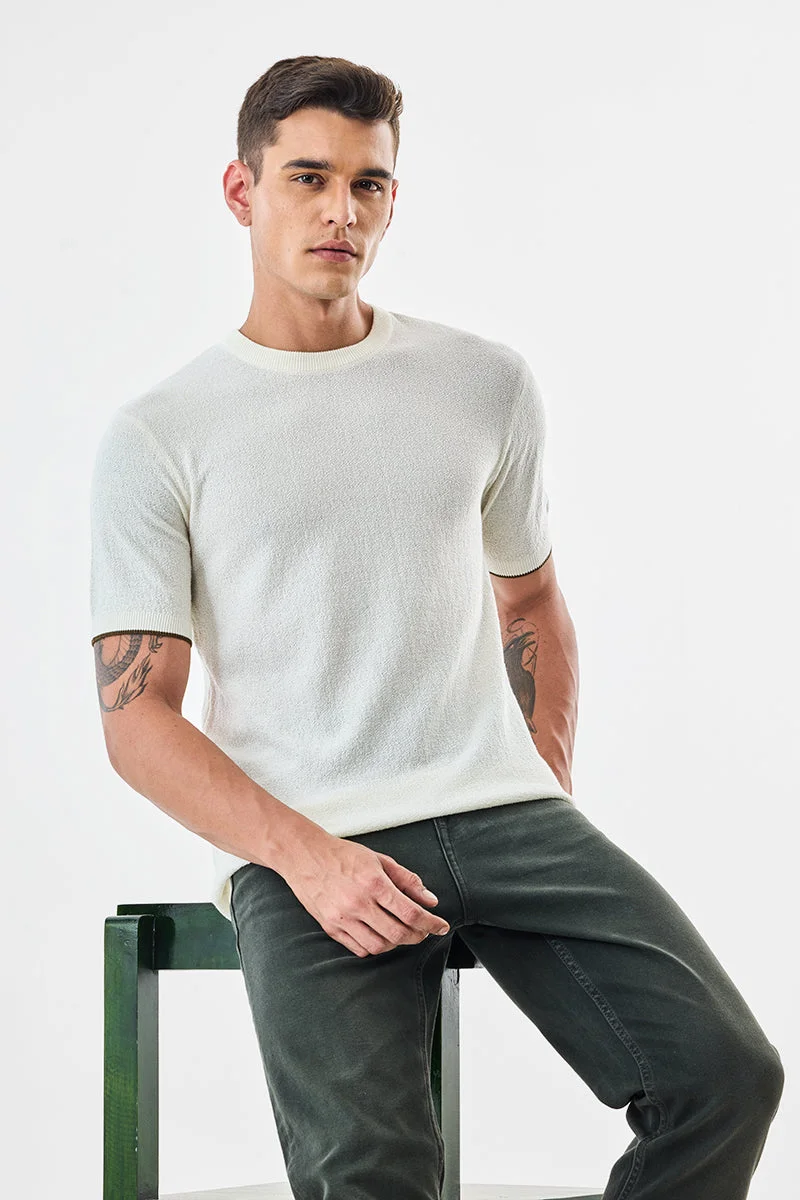 SNITCH Core Lab 100% Cotton Regular Fit T-Shirt