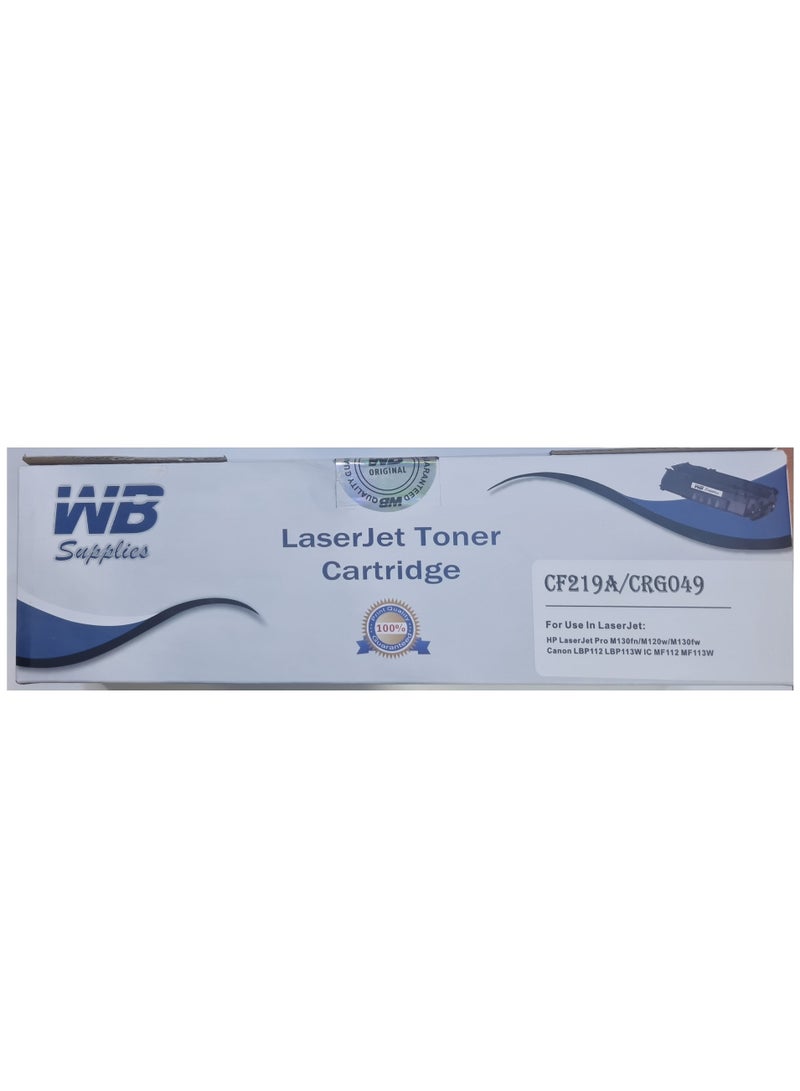 Compatible Laser Drum Cartridge 19A CF219A Compatible with HP Laserjet Pro - M102/M130fn/M120w/M130fw