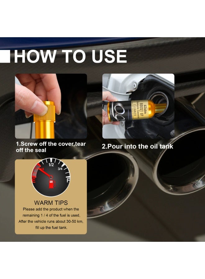 RAYHONG Boost Up Catalytic Converter Cleaner 120ml, Instant Car Exhaust Handy Cleaner, Catalytic Converter Cleaner, Auto Parts Engine Boost Up Cleaner, Oil Engine Treatment, Fuel Injectors Cleaner. - Image 5