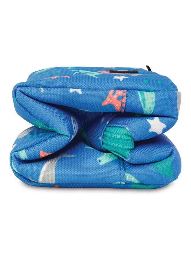 PackIt® Freezable Snack Box, Sea Shark, Built with ECOFREEZE® Technology, Collapsible, Reusable, Zip Closure with Buckle Handle, Designed For Work Snacks, Fresh Snacks On the Go, Adults, and All Ages - Image 3