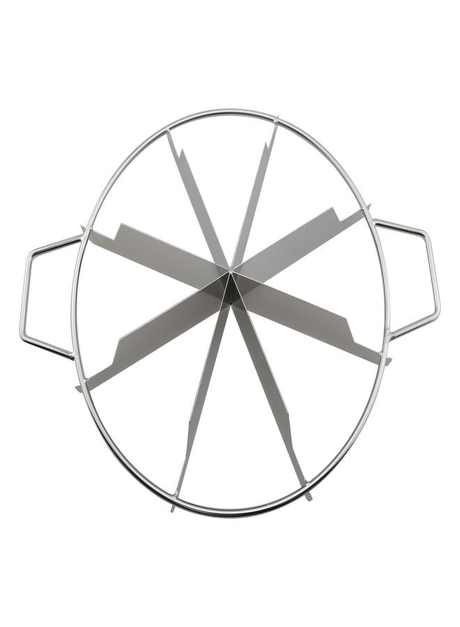 TAODAN 36x28cm Stainless Steel Cake Cutter 8 Slice Pie Pizza Separator Kitchen Utensils Gadgets Suitable for Bakeries Cafes Restaurants Households - Image 1