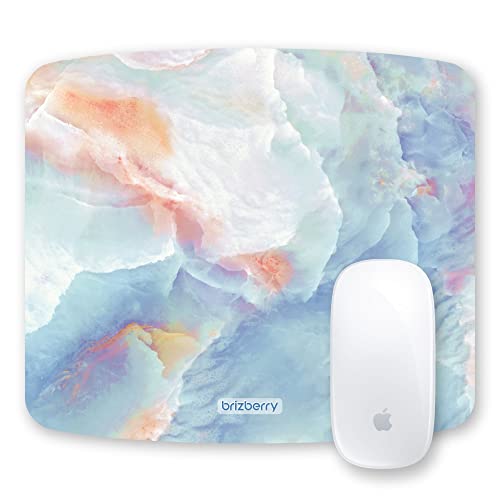 ARTBRIZ® Brizberry Art-Pro Mouse Pad, Optimised for Speed and Precision, Premium Anti Skid Rubber Base, for Office Desktop Laptop PC Mac, 240mm x 240mm x 3mm (307CS - Pack of 1) - Image 1