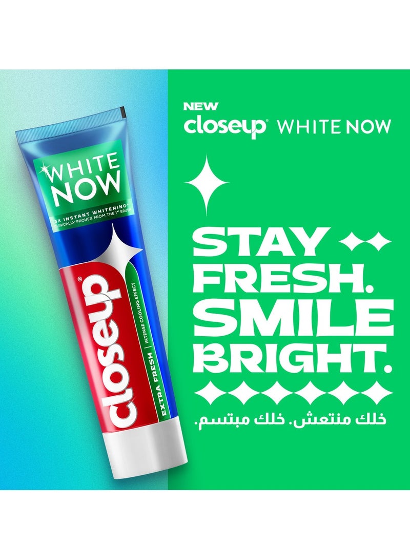 Closeup White Now Toothpaste Extra Fresh 75ml - Image 4