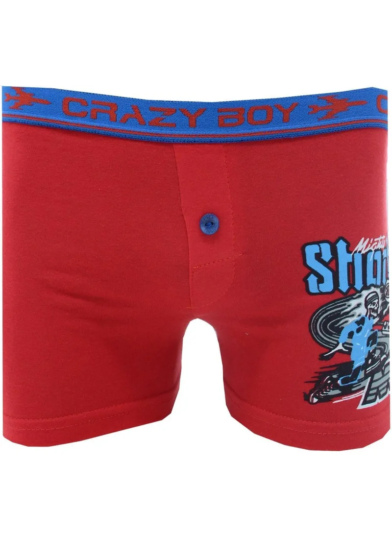 بيراك Tutku 0253 Elastane Printed Boy Boxer