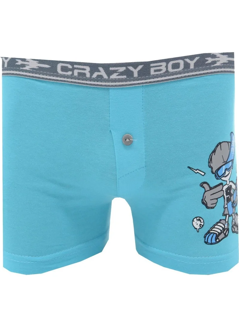 بيراك Tutku 0253 Elastane Printed Boy Boxer