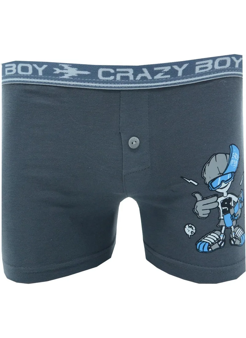 بيراك Tutku 0253 Elastane Printed Boy Boxer