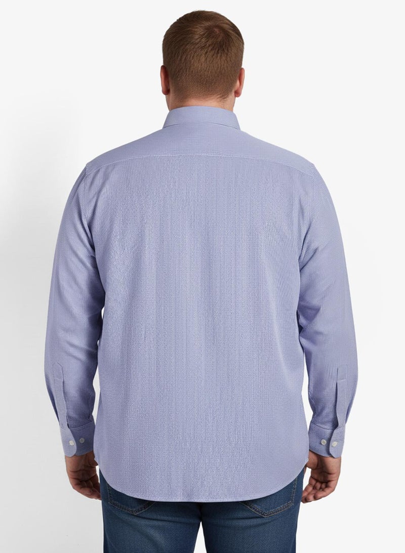 Robert Wood Tiny Check Formal Shirt - Image 5