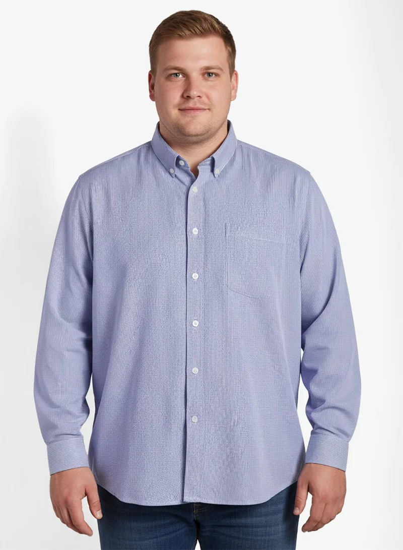 روبرت وود قميص رسمي كاروهات صغير