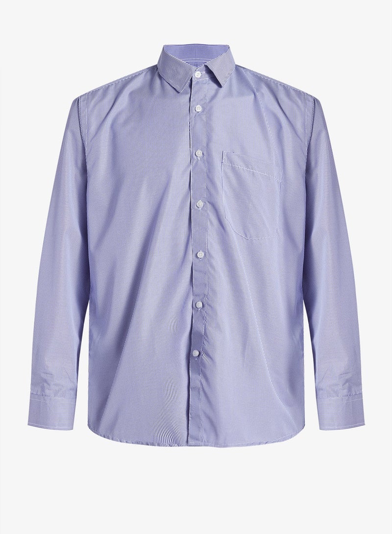 Robert Wood Tiny Check Formal Shirt - Image 4