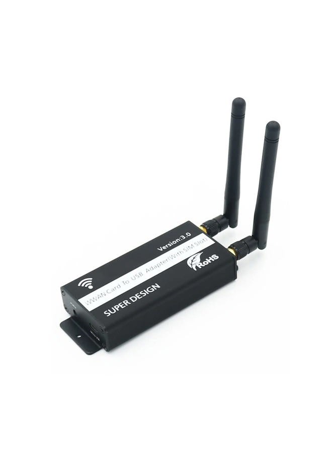 SUPERPLUS Mini PCI-E to USB Adapter with SIM Card Slot for WWAN/LTE Module - Image 1
