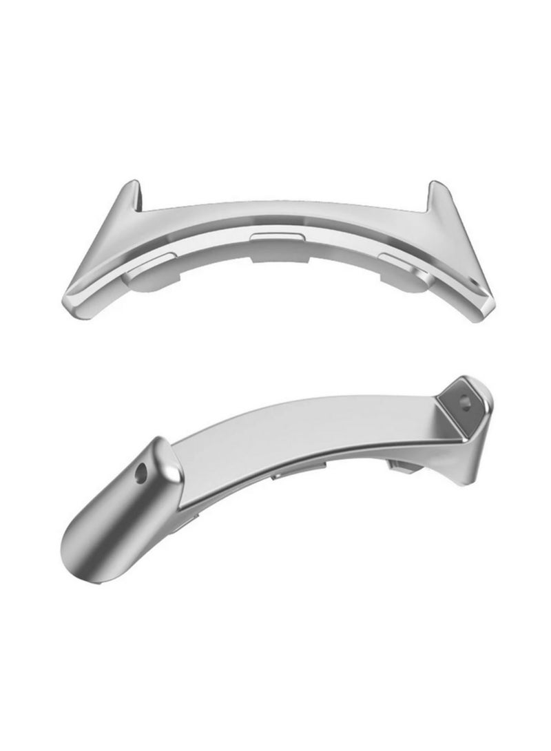 2PCS 20mm Metal Connector for Google Pixel Watch Band Smartwatch Adapters for Pixel Watch Accessories Compatible Link Bandwidth sliver - Image 2