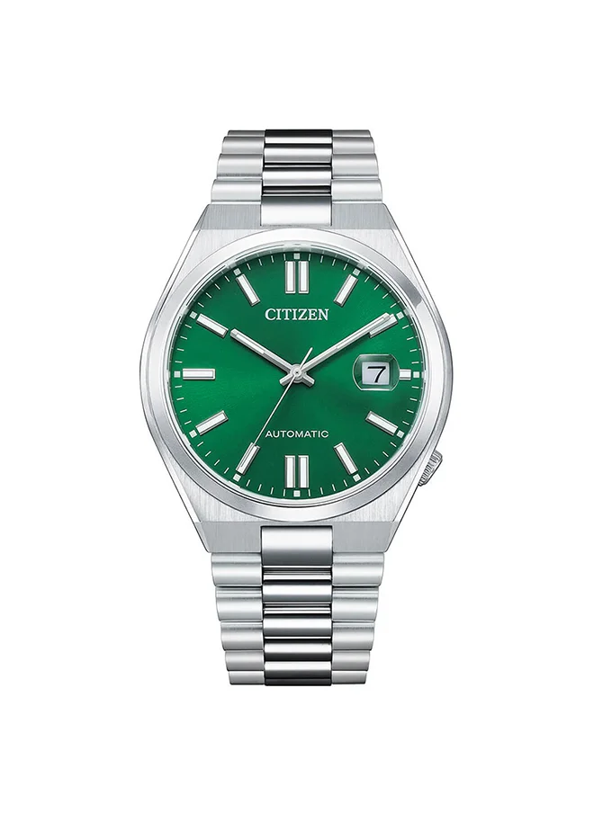 CITIZEN Men's Analog Round Shape Stainless Steel Wrist Watch NJ0150-81X 40 Mm
