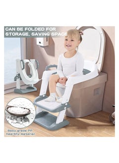 Foldable Kids Potty Training Toilet,Adjustable Toilet Trainer,Children Toilet Seat Toilet Training Seat for Toddlers with Stairs - pzsku/Z807A50B7926762010A8AZ/45/_/1679475506/47e88fdb-cf29-4442-a419-c272fe8e91e5