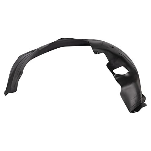 TRQ Left Inner Fender Liner Black Drivers Side Compatible with 2018-2022 Hyundai Accent HY1248170 - Image 3
