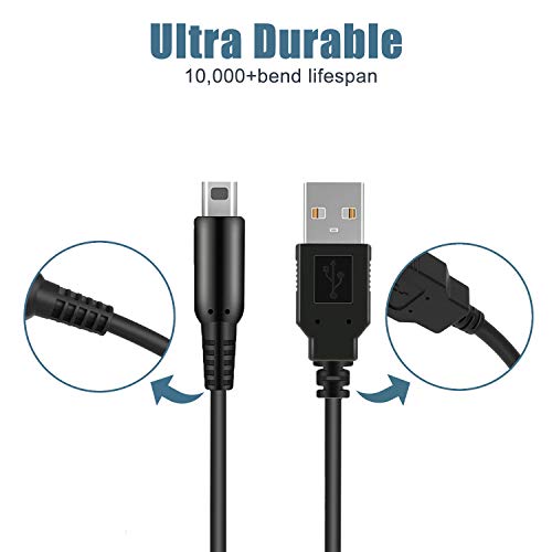 Xahpower 3DS USB Charger Cable, Power Charging Lead for Nintendo New 3DS XL/New 3DS/ 3DS XL/ 3DS/ New 2DS XL/New 2DS/ 2DS XL/ 2DS/ DSi/DSi XL - Image 2