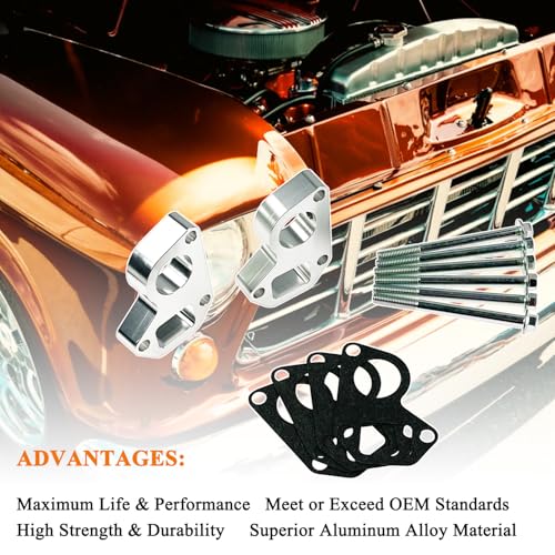 LLANNDER LS Water Pump Spacers Kit Adapter Swap for Camaro LS1/LS6 to Truck LQ4/LQ9/5.3L/6.0L Gen III/IV Engines (1998-2019) - Image 4