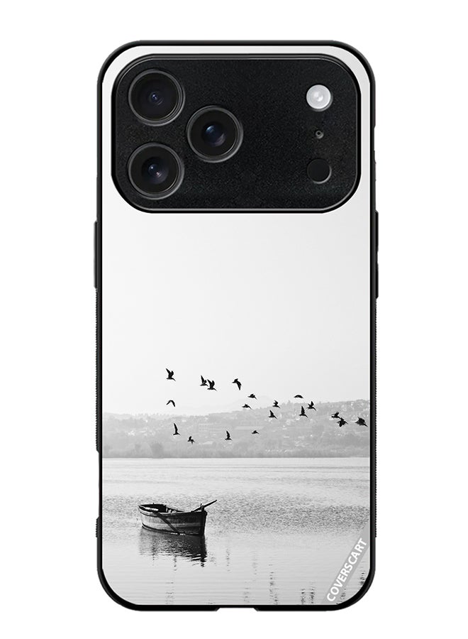 COVERSCART Protective Case Cover For Apple iPhone 17 Pro Max Retro Lake Design Multicolour