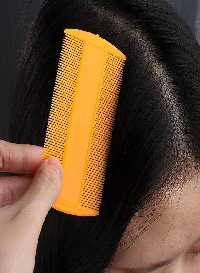VRCT Multicolor Grooming Hair Combs and Nits Removal Comb Dandruff Dust Narrow Teeth Comb for Women and Men(Pack of 3 +3) (Random Colors) - Image 5