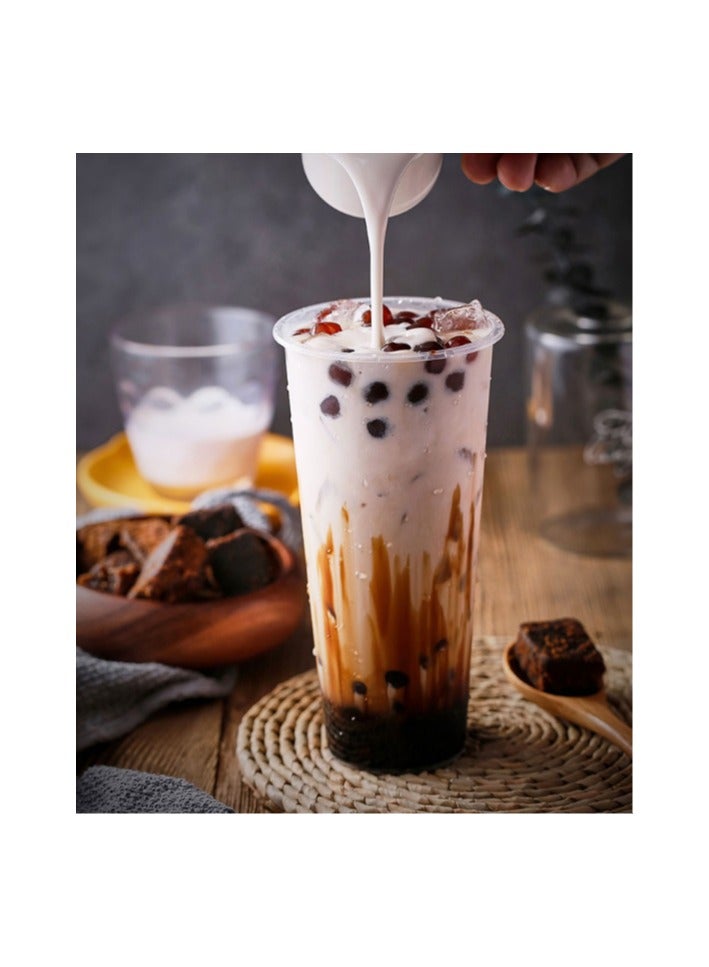 Booba Tapioca Pearl , Tapioca starch, Pearl round, black sugar pearl, 1000g, used for making bubble tea, boba pearls tea - Image 4