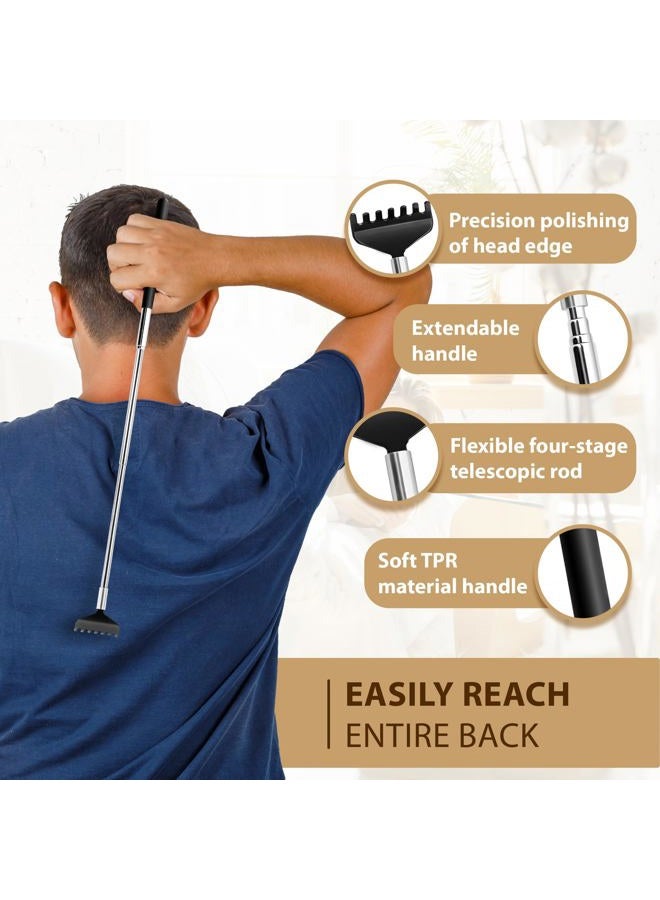 TIPKON 28 Fingers Head Massager and Back Massager (Black) - Image 5