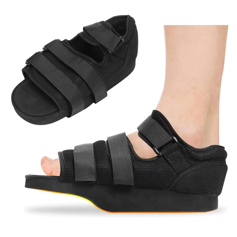 klarako Post Toe Surgery Shoes, Offloading Post Op Shoe for Women Men, Forefoot Offloading Healing Foot Splint Shoes - Reduce Pressure (L) - Image 5