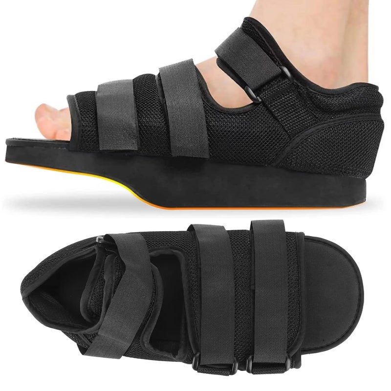 klarako Post Toe Surgery Shoes, Offloading Post Op Shoe for Women Men, Forefoot Offloading Healing Foot Splint Shoes - Reduce Pressure (L) - Image 1