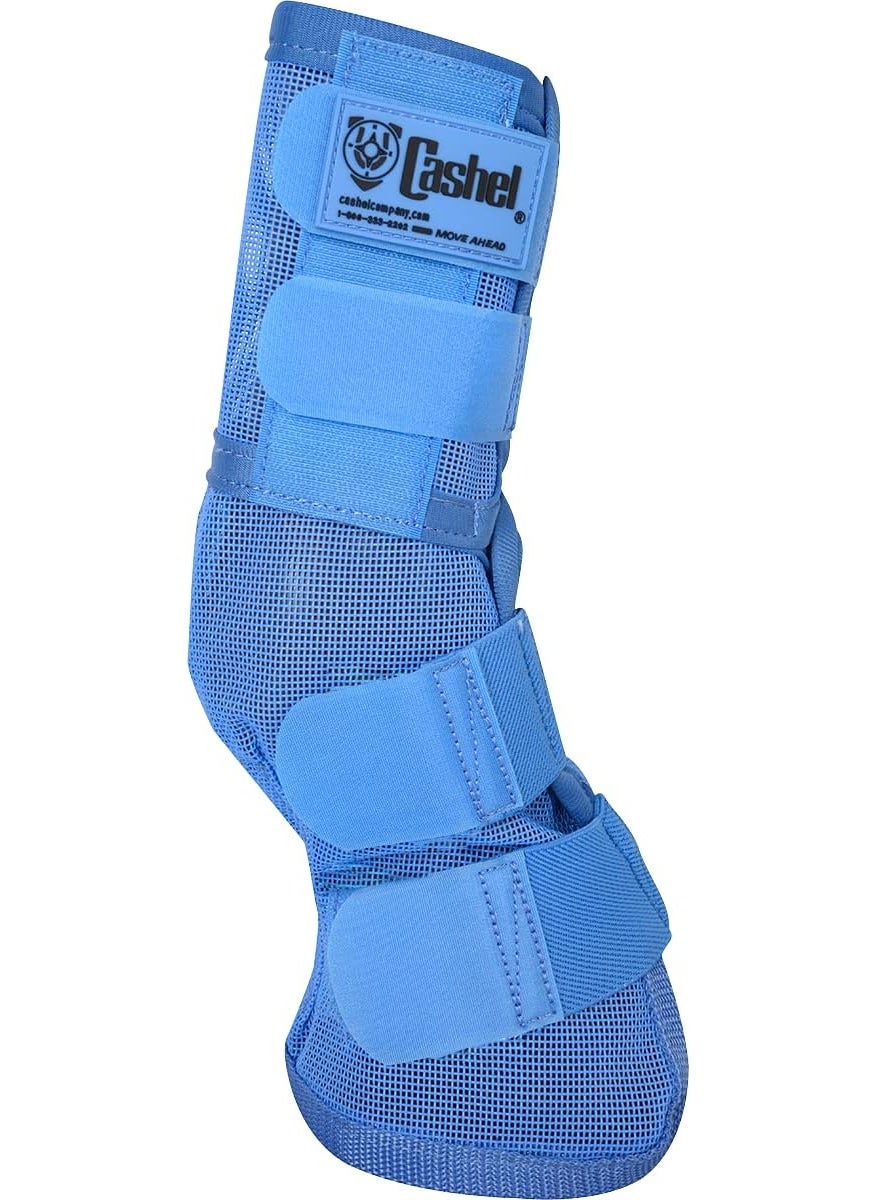 Cashel Cashel Crusader Horse Leg Guard Fly Boots 3 Blue Horse CASCLG3  - Image 3