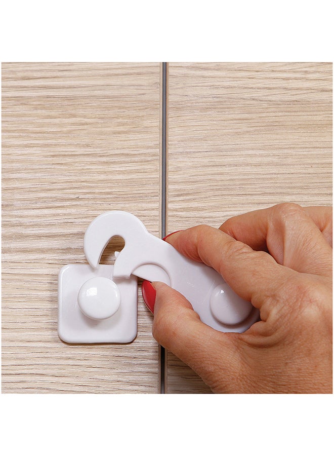 dreambaby Furniture And Glass Cabinet Catch - White - Image 5