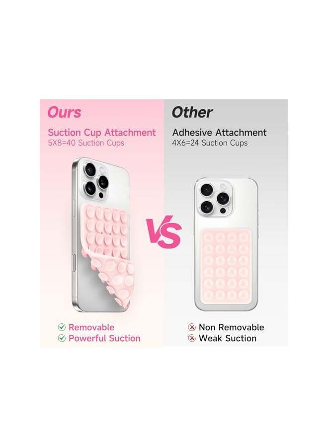 Green Tiger Phone Holder Suction Cup Dual Sided Silicone Phone Accessories Hands Free Strong Selfie Video Stand Holder Silicone Phone Holder for iPhone and Android - Image 4