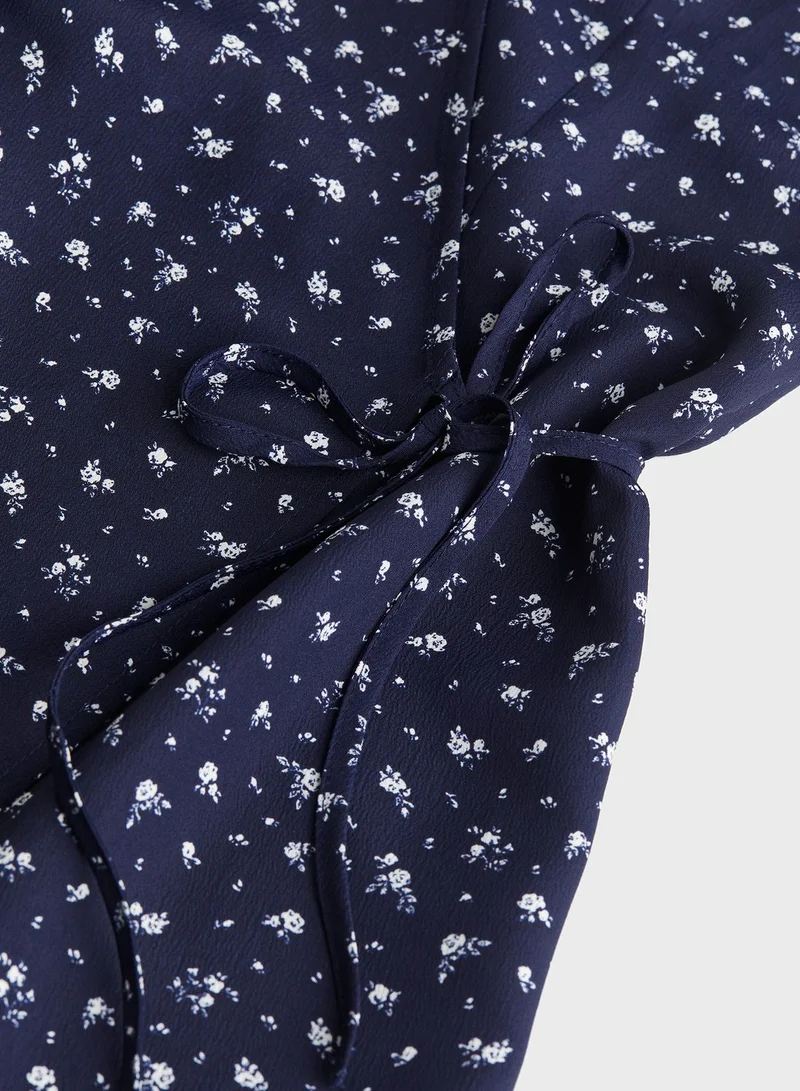 H&M Floral Print Dress