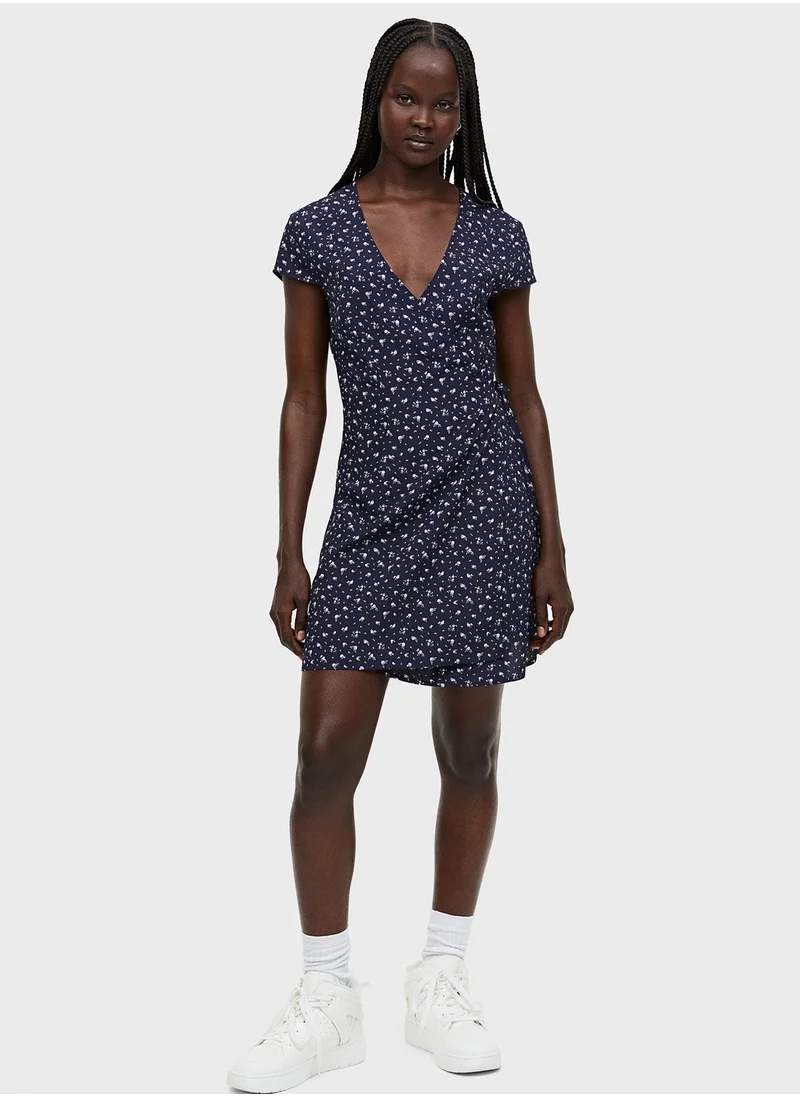 H&M Crêpe Wrap Dress