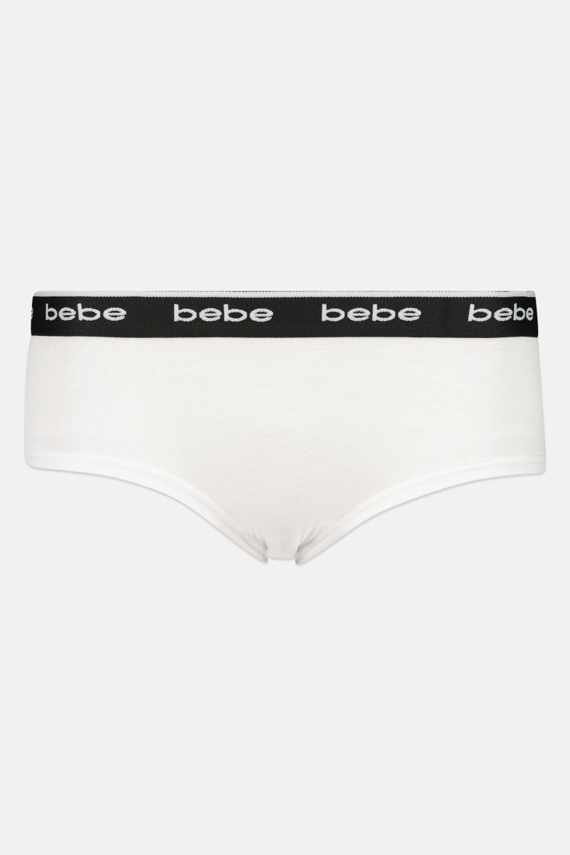 bebe Women 3 Pieces Brand Logo Booty Panties, Multicolor - Image 2