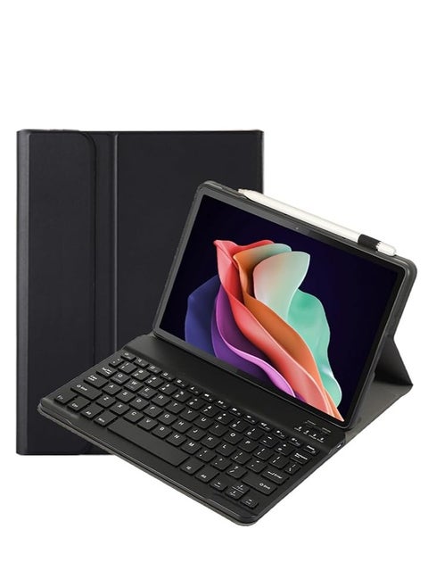 Keyboard Case for Redmi Pad SE 11 Inch/Redmi Pad 10.6 Inch/Xiaomi Mi 6/6Pro 11 2023, Detachable Keyboard - Wireless Bluetooth Magnet Detachable