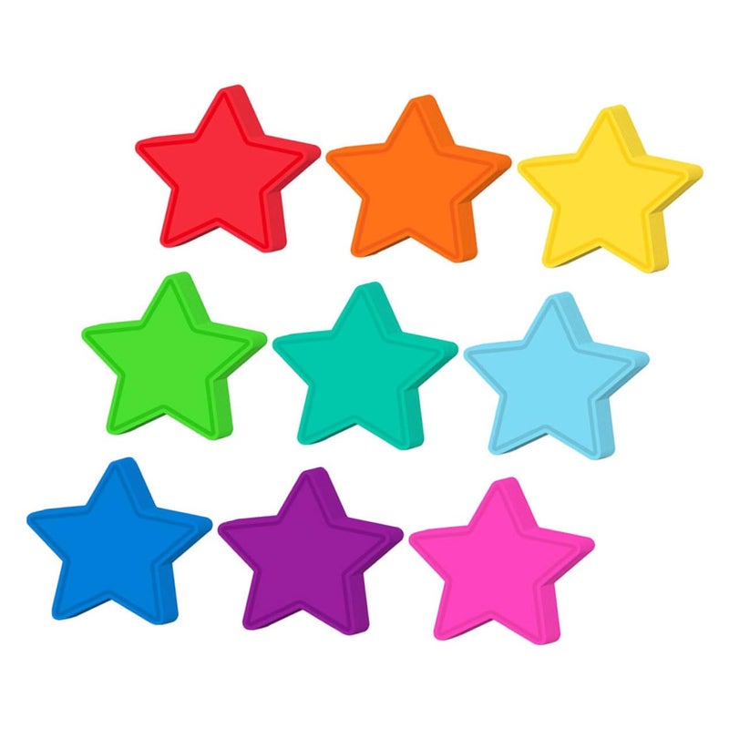 Star Shaped Paper Cutouts For Classroom Bulletin Board Decor DIY Crafts And Party Supplies - Image 2