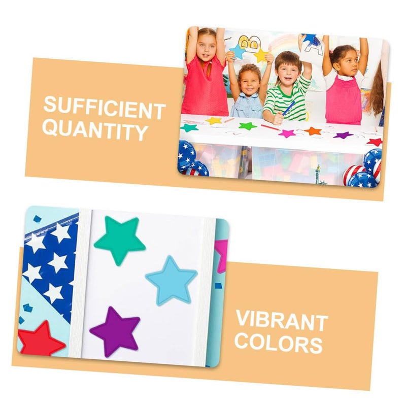 Star Shaped Paper Cutouts For Classroom Bulletin Board Decor DIY Crafts And Party Supplies - Image 4