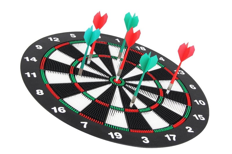 Dart Set with 6 Soft-Tip Darts for Safety Flexible Installation