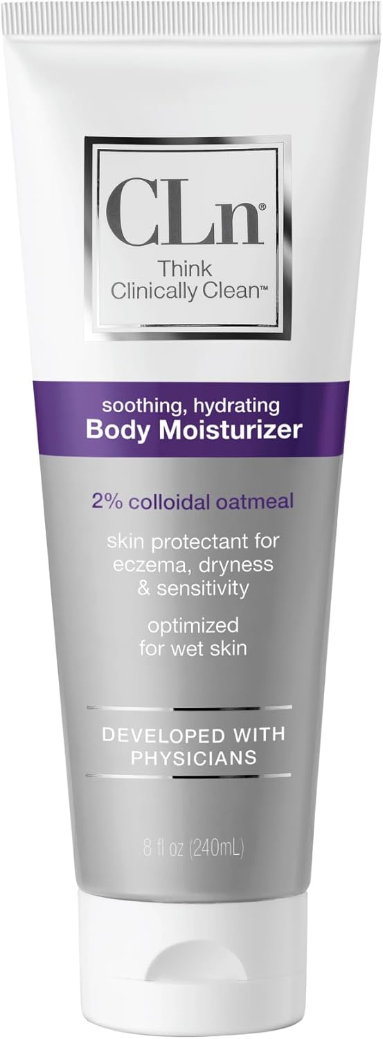 CLn Body Moisturiser A skin protectant delivering 2 Colloidal Oatmeal ParabenFree DyeFree FragranceFree 240ml