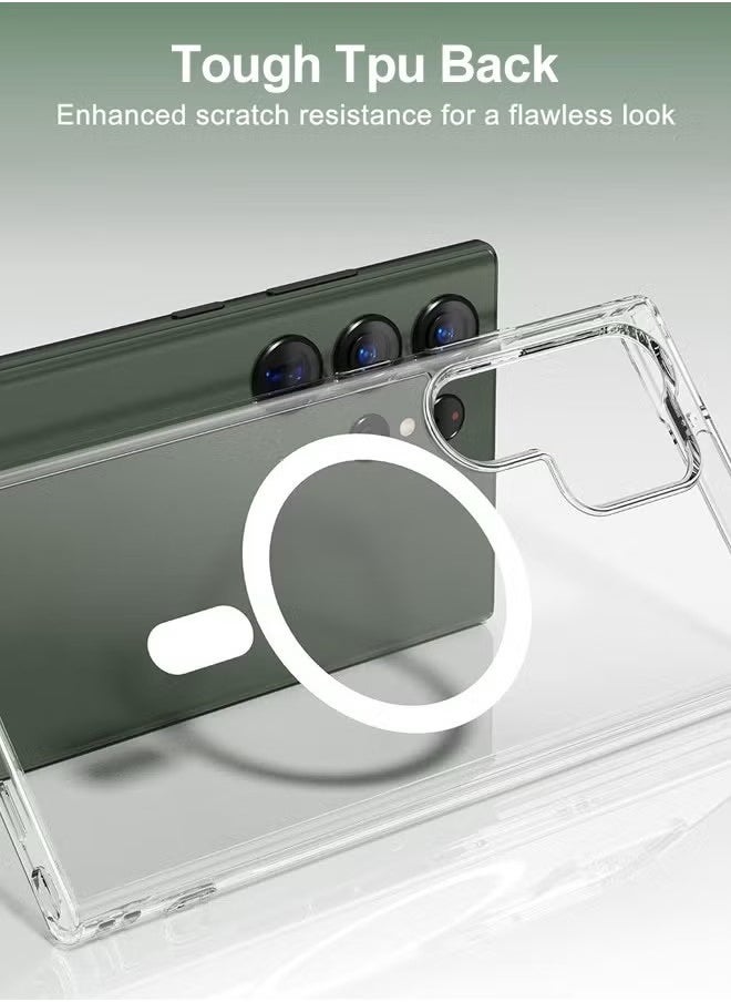 X-level - Samsung Galaxy S25 Ultra Clear Case Cover Protector with Support Magsafe Charger - Image 1