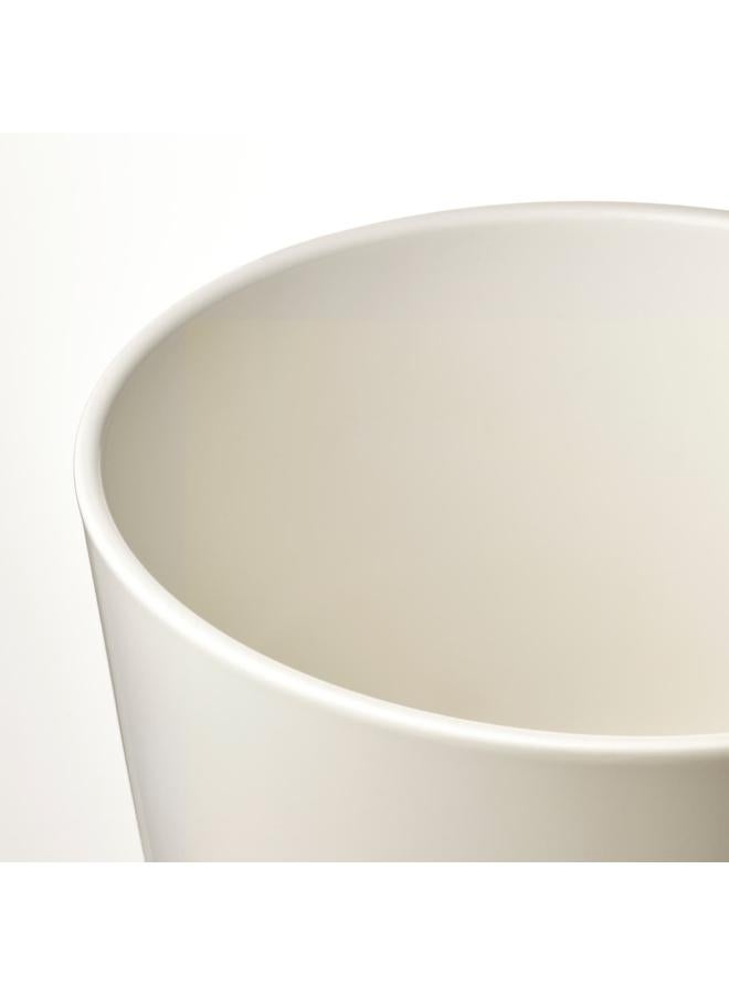 Zaboon Plant Pot, White, 24 Cm - Image 3