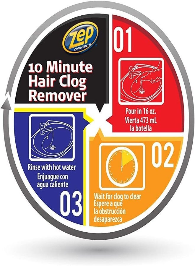 Zep Inc ZHCR128NG Enforcer Hair Clog Remover, 128 oz - Image 2