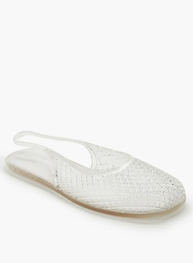 سيليست Women Textured Slingback Shoes