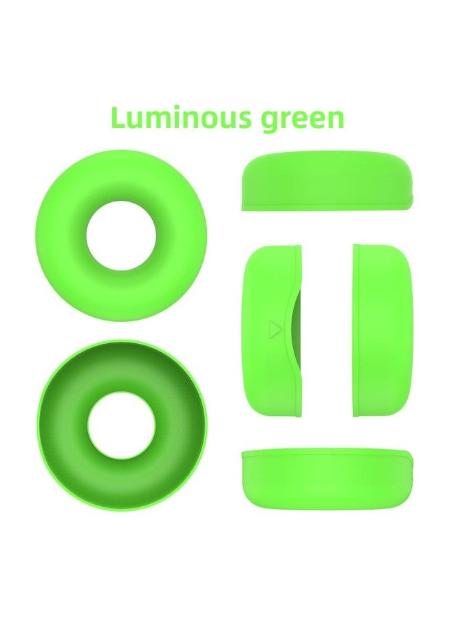 Loquat Suitable For SonyFor SonyWH-CH520 Headset Earmuff Protective Cover Earphone Dust Cover Accessories Drop-proof-Color:Luminous Green-Model:T14  - Image 1