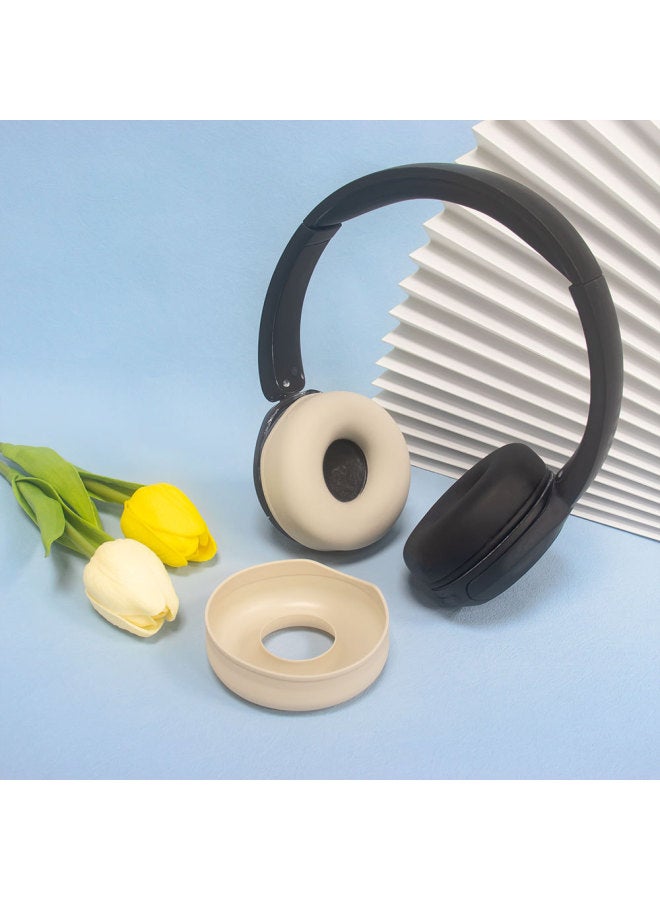 Loquat Suitable For SonyFor SonyWH-CH520 Headset Earmuff Protective Cover Earphone Dust Cover Accessories Drop-proof-Color:Luminous Green-Model:T14  - Image 5