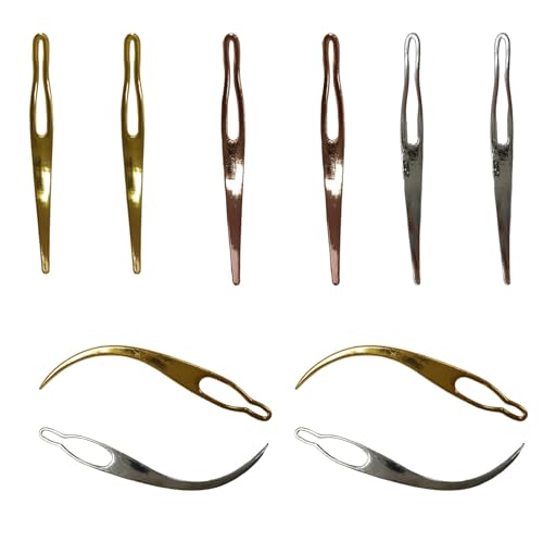 zuylikxy 10PCS Interlocking Tool for Locs,Sisterlock Retighten Tool, Crochet Needle for Dreadlock Tightening and Crochet Hooks for Hair - Image 1