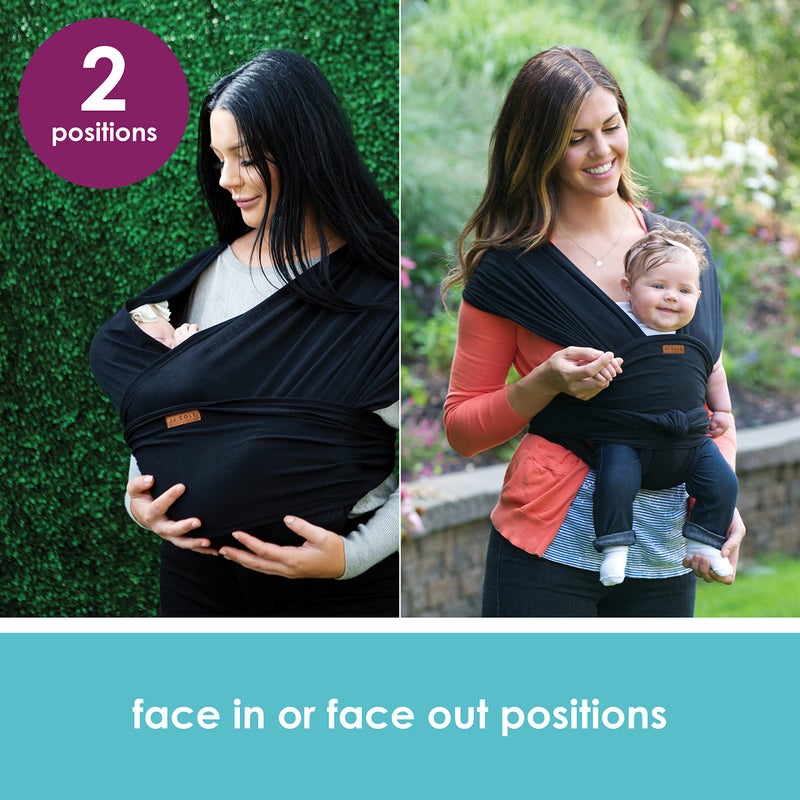 JJ Cole Agility Flex Stretch Baby Carrier â€“ Infant Carrier to Toddler Carrier â€“ 1 Size fits Most Parents â€“ Women 6-20 and Men XS-2X - Image 2