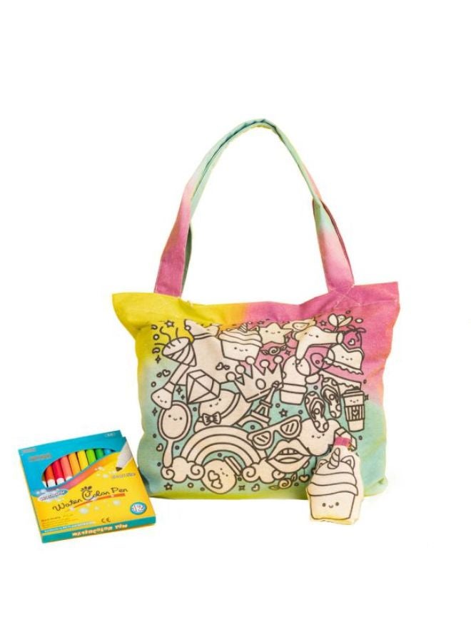Coloring Tote Bag